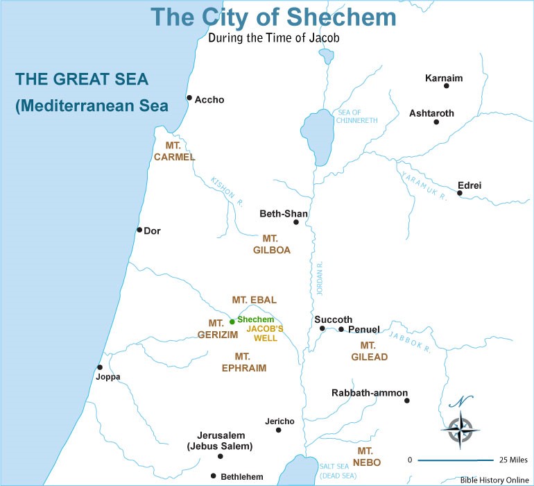 The City of Shechem